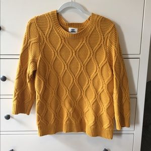 Mustard sweater